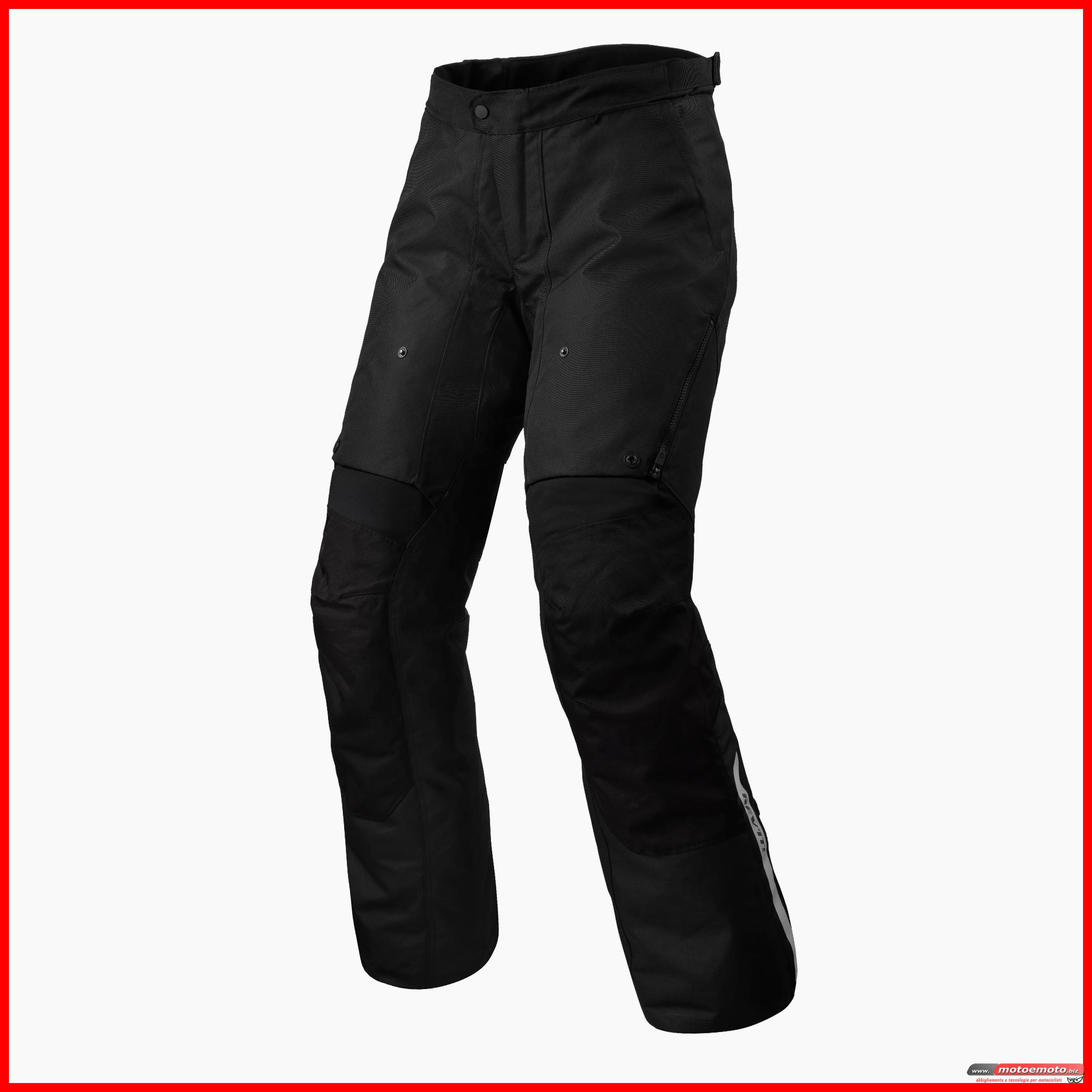 Pantaloni moto donna Rev'it Sand 4 H2O Ladies 3 strati Nero