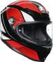Agv K6 Hyphen Red