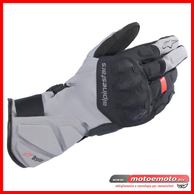 Guanti da moto invernali Alpinestars Tourer W-7 Drystar neri